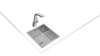 Кухонная мойка FLEXLINEA RS15 40.40 POLISHED